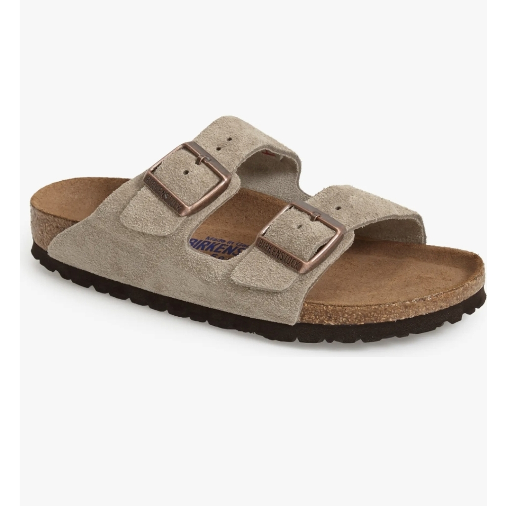 Birkenstock Arizona Soft Slide Sandal 38 Eur
